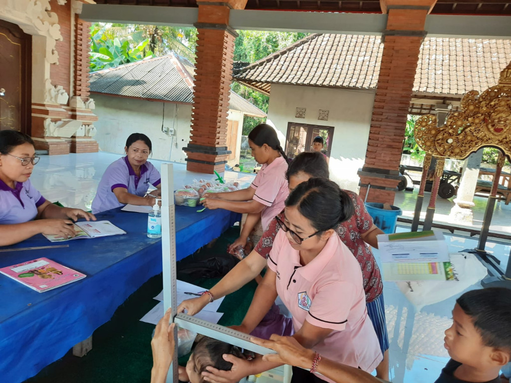 Pelaksanaan Posyandu Balita Banjar Tegal - 12 April 2024